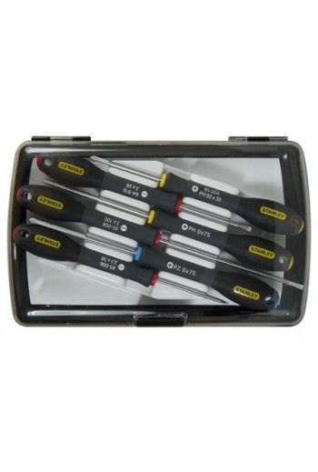 Набір оберток STANLEY FatMax для точної механіки в кейсі, 6шт