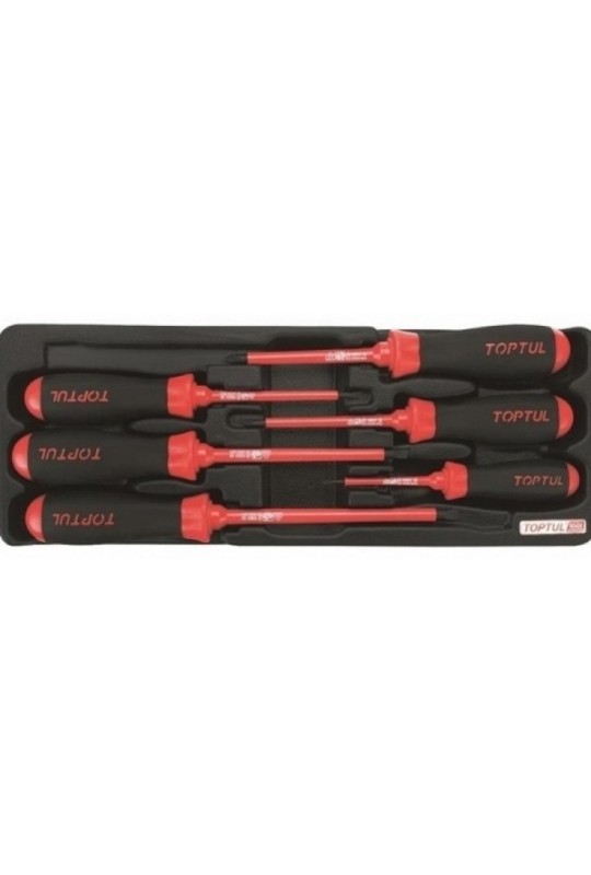 Набір відверток (1000V) 6ед. в ложементе TOPTUL GAAT0603