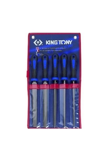Напильник набір 250мм 5предметів KING TONY (1015GQ)