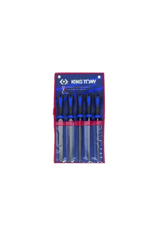 Напильник набір 250мм 5предметів KING TONY (1015GQ)