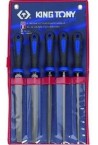 Напильник набір 250мм 5предметів KING TONY (1015GQ)