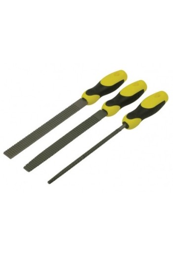 Набір рашпилей STANLEY з драцевою насічкою L-200мм