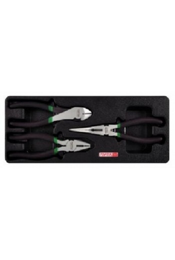 Набір пассатижей 3ед. TOPTUL GBAT0304