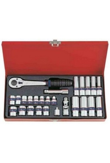 Набір торцевих головок 3/8" 12-гр King Tony KING TONY (3027MR)