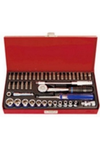 Набір головок 1/4" 45 од. KING TONY (2575MR)