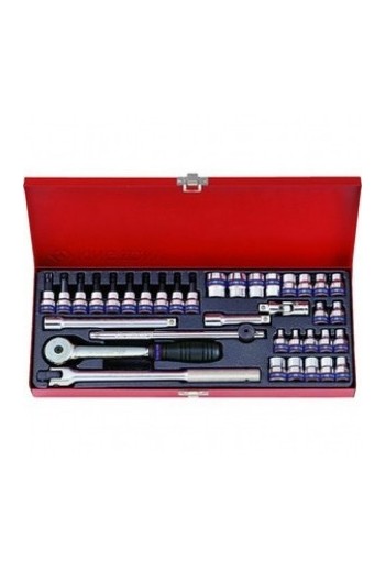 Набір головок 3/8" 36ед 12-ти гранний KING TONY (3036CR)