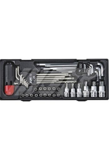 Набір інструментів TORX, HEX, 40 ed. JTC K1401