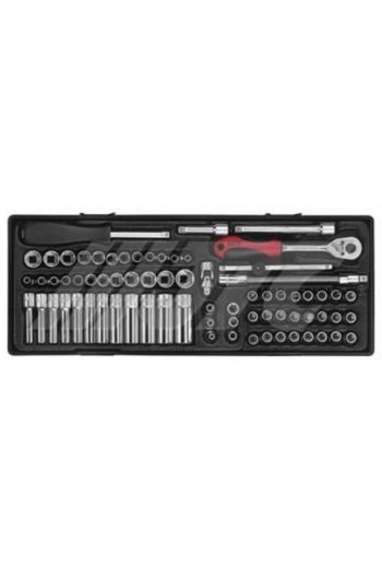 Набір інструментів комбінований 1/4, 74 вид. JTC K2732