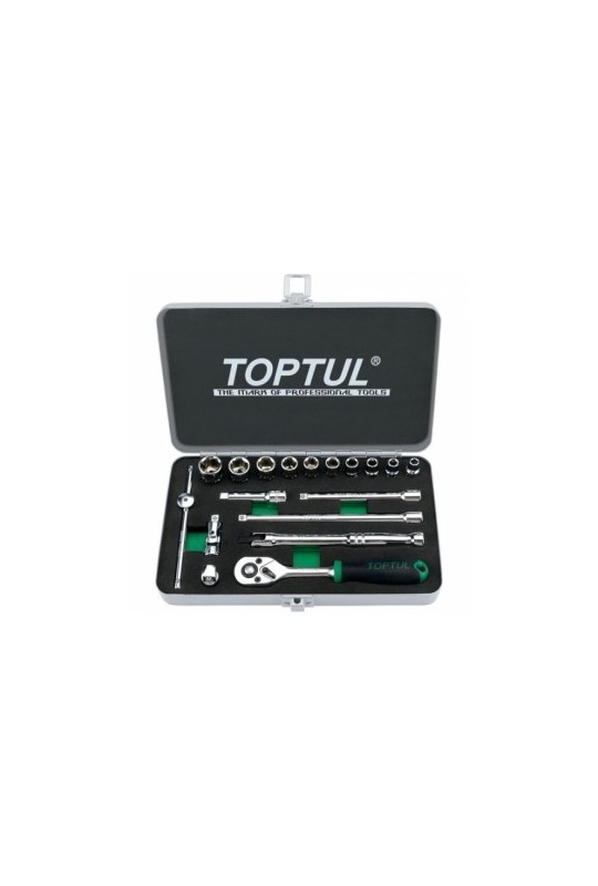 Набір інструментів 1/4 18ед. дюймового 3/16-9/16 TOPTUL GCAD1811