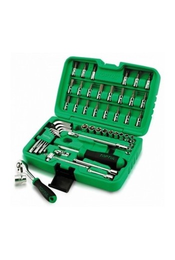 Набір інструментів комбінований 1/4 51ед. TOPTUL GCAI5101