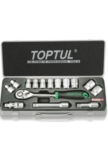 Набір інструмента 1/2 15ед. (6-гр.) TOPTUL GCAD1502