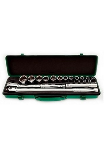 Набір інструмента 1/2 15ед. (6-гр.) TOPTUL GCAD1508