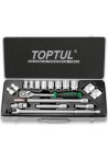Набір інструмента 1/2 18ед. (6-гр.) TOPTUL GCAD1802