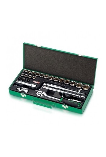 Набір інструментів 1/2" 12-гранний (26 ед.) TOPTUL GCAD2602