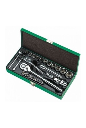 Набір інструментів 1/4&1/2 28ед. TOPTUL GCAD2802