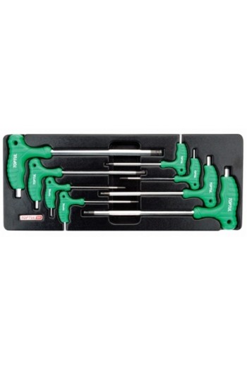 Набір шестигранників з ручкою L-обр. TOPTUL GAAT0803