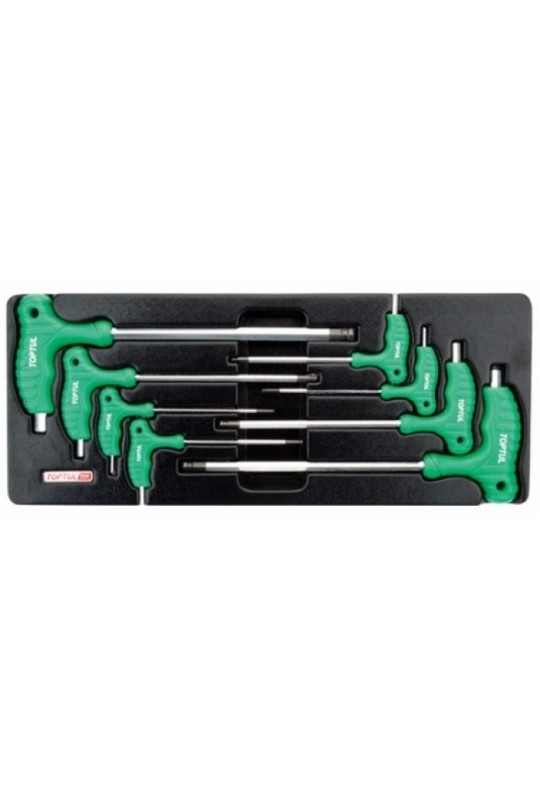 Набір шестигранників з ручкою L-обр. TOPTUL GAAT0803