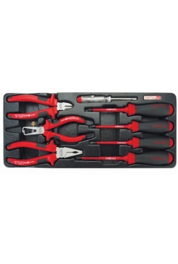 Набір інструментів 1000V 8 ед. TOPTUL GAAT0810