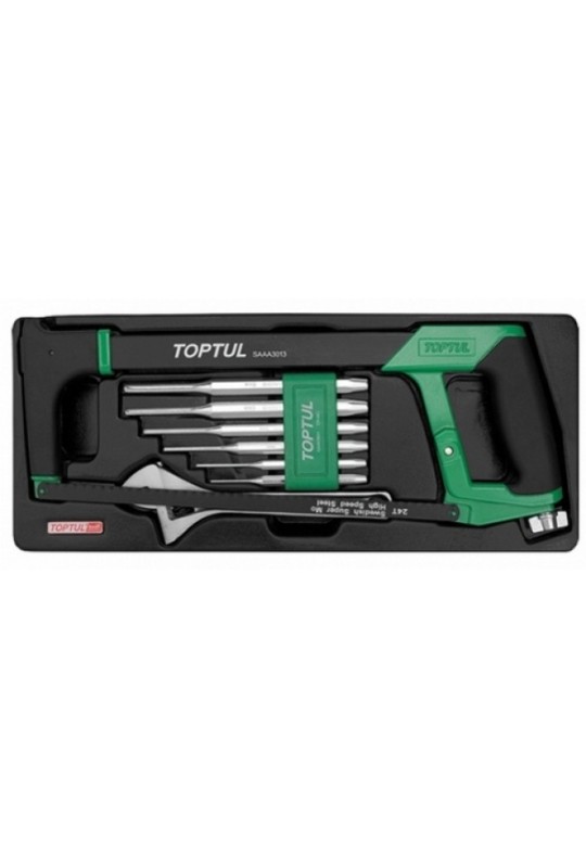 Набір інструментів комбінований TOPTUL GCAT0801