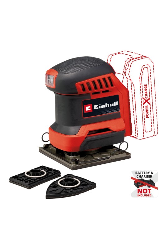 Шліфмашина вібраційна Einhell TE-OS 18/113 3X Li - Solo