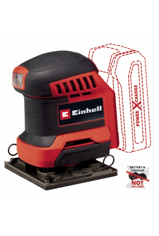 Шліфмашина вібраційна Einhell TE-OS 18/113 Li - Solo