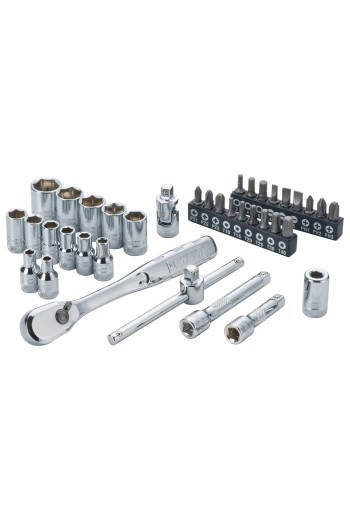 Набір головок та біт 1/4, 37 предметів DeWALT DWMT19238-1