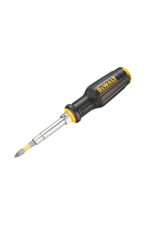 Викрутка - набір FULL FIT 6 Way з двома змінними бітами DeWALT DWHT66569-0