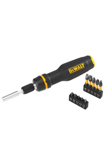 Викрутка - набір FULL FIT Telescoping, зі змінними бітами, 10 біт DeWALT DWHT68001-0