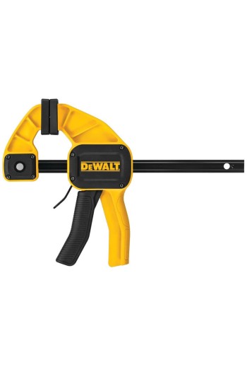 Струбцина L триггерна з максимальним зусиллям стиснення 135 кг DeWALT DWHT0-83192