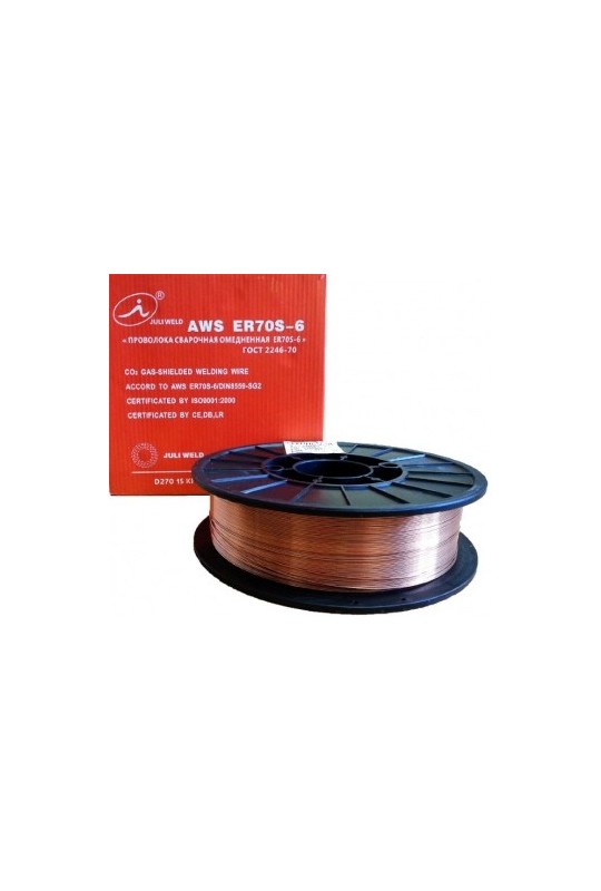Дріт обміднений ER70S-6 (1,0 мм 15 кг) Juli 000144