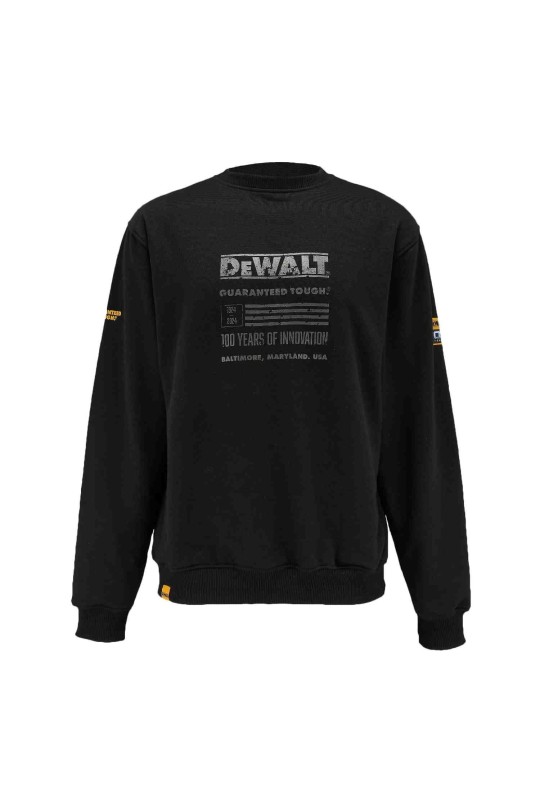 Світшот 100 YEAR LOGO SWEATSHIRT DeWALT DWC237-001-XL