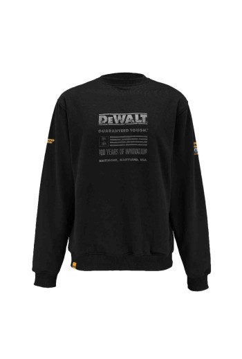 Світшот 100 YEAR LOGO SWEATSHIRT DeWALT DWC237-001-XXL