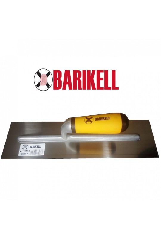 Гладилка ручна 360х100 шпатель, Сталь, пластмасова ручка, "BARIKELL" арт. 5705