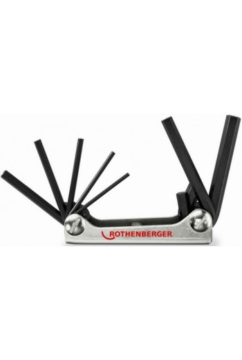 Універс.набір шестигранників 3/32-3/8, 7 од.