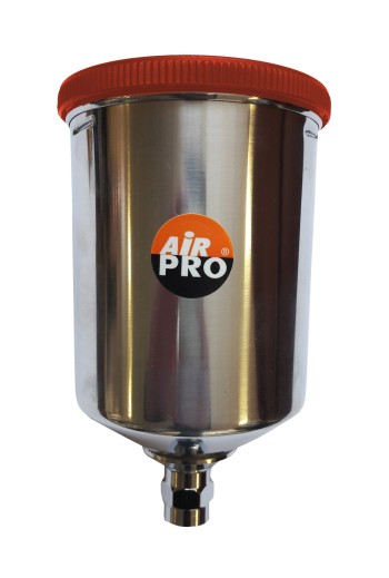 Верхній бачок алюмінієвий 0,6 л для фарборозпилювачів Air Pro STP-600