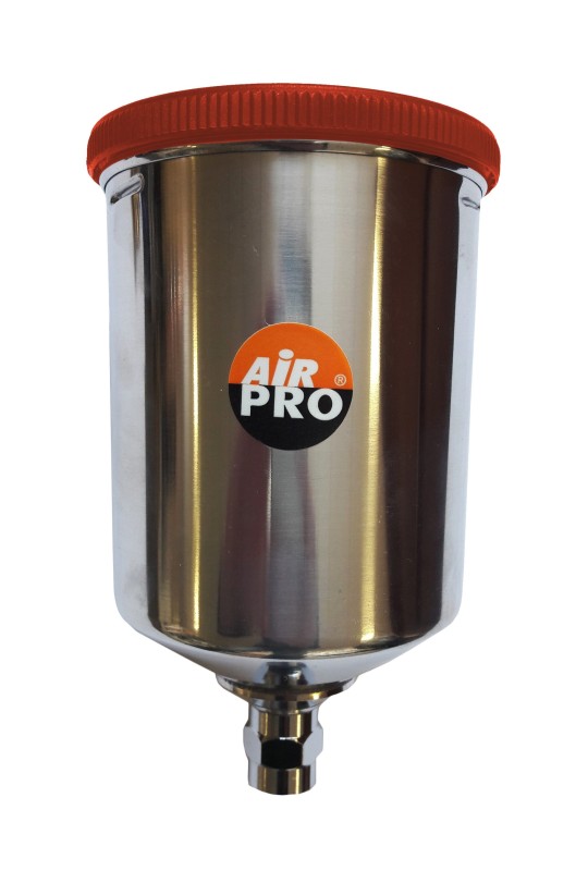 Верхній бачок алюмінієвий 0,6 л для фарборозпилювачів Air Pro STP-600