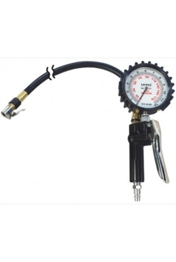 Підкачка шин з манометром, шланг 1м Licota
