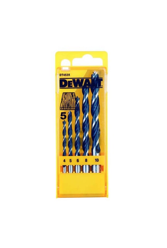 Набір спіральних свердел DeWALT DT4535