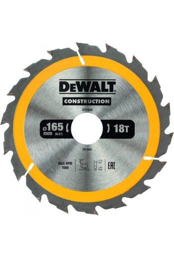 Диск пиляльний CONSTRUCTION DeWALT DT1936