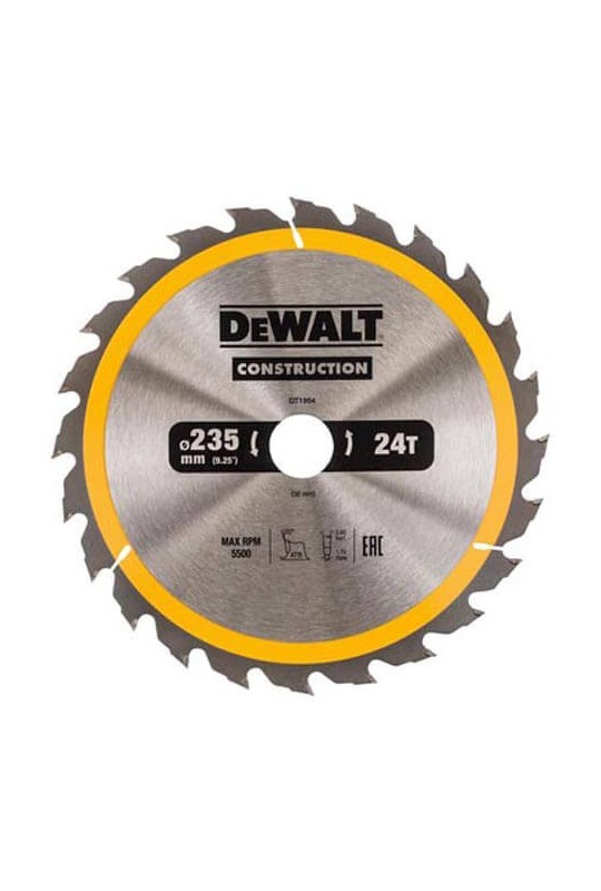 Диск пиляльний СONSTRUCTION DeWALT DT1954