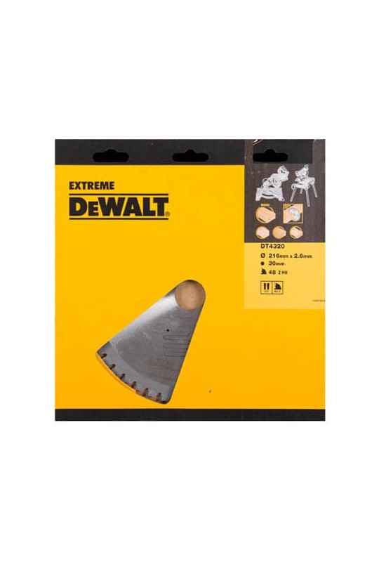 Диск пиляльний EXTREME WORKSHOP DeWALT DT4320