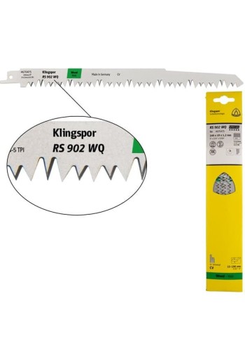Полотно для шабельної пилки Klingspor RS 902 WQ Special