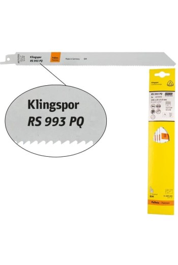 Полотно для шабельної пилки Klingspor RS 993 PQ Special