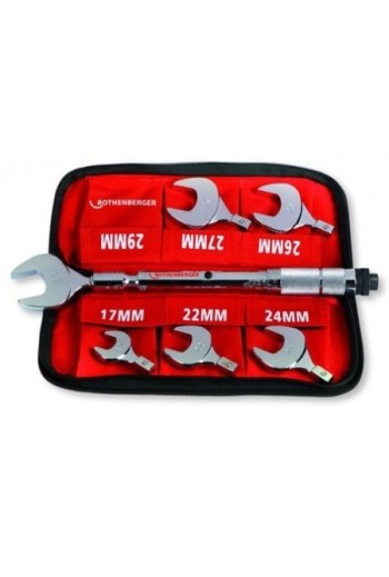 Набор динамометрических ключей ROTHENBERGER 17-22-24-26-27-29 в чемодане