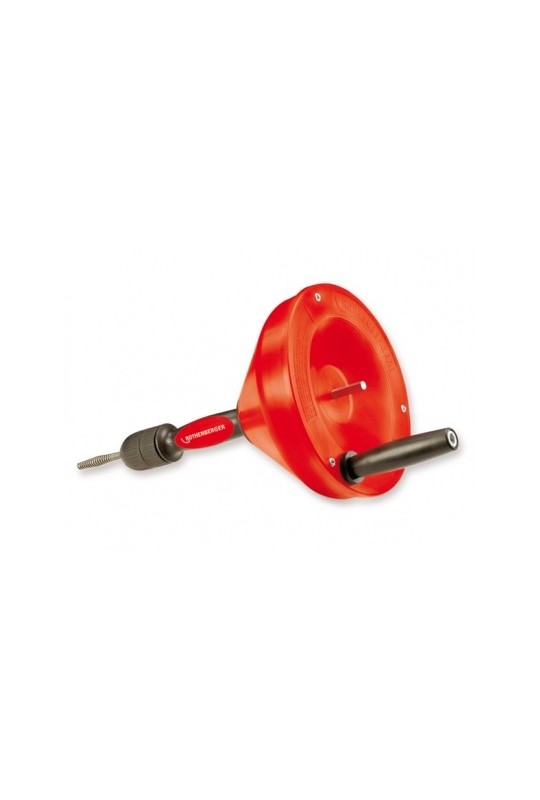 Пристрій для чищення труб ROTHENBERGER РОСПІ 10Н+Е зі спіраллю 10мм, 10м довжина