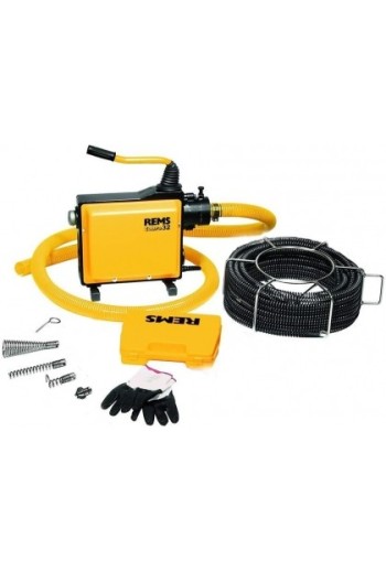 Прочистная машина электрическая REMS Кобрa 32 Сет (комплекты спиралей и инструмента)