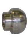 Кульова форсунка ROTHENBERGER R1/4", D 25х22ММ, 130BAR, прямий та зворотний напрямок потоку, 5 отворів
