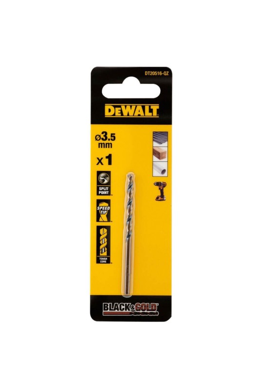 Свердло по металу Black & Gold DeWALT DT20516