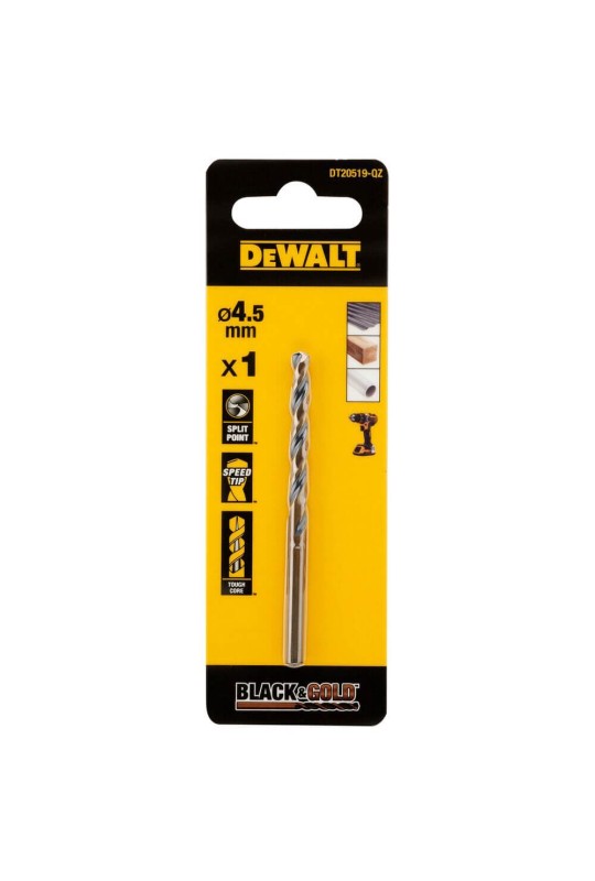 Свердло по металу Black & Gold DeWALT DT20519