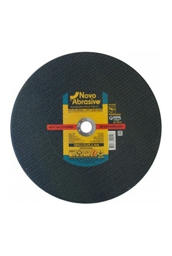 Круг відрізний по металу 14A (350x3,5x25,4) NovoAbrasive PROFI (WM35035)